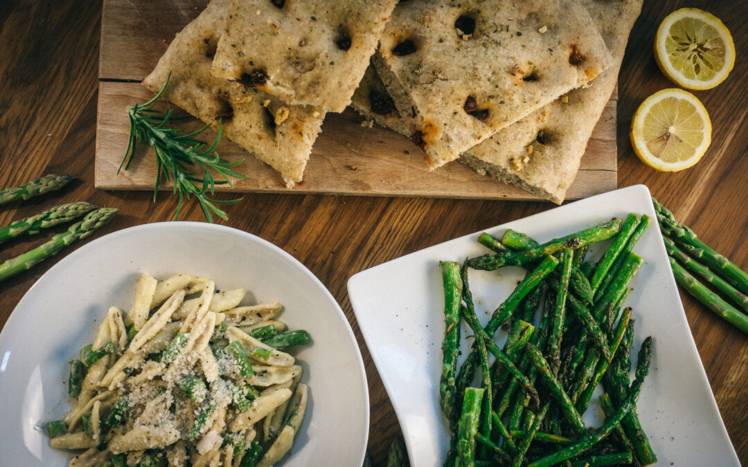 Spring Cavatelli with Asparagus & Lemon