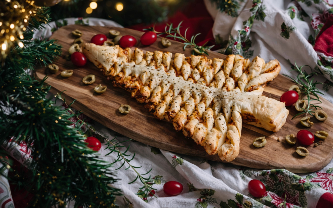 Christmas Puff Pastry Tree